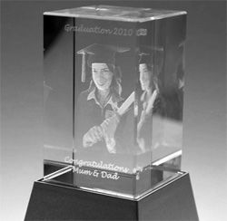 Plat à Gâteau Rond Gravé - En Verre - Personnalisé - Idée Cadeau Pour