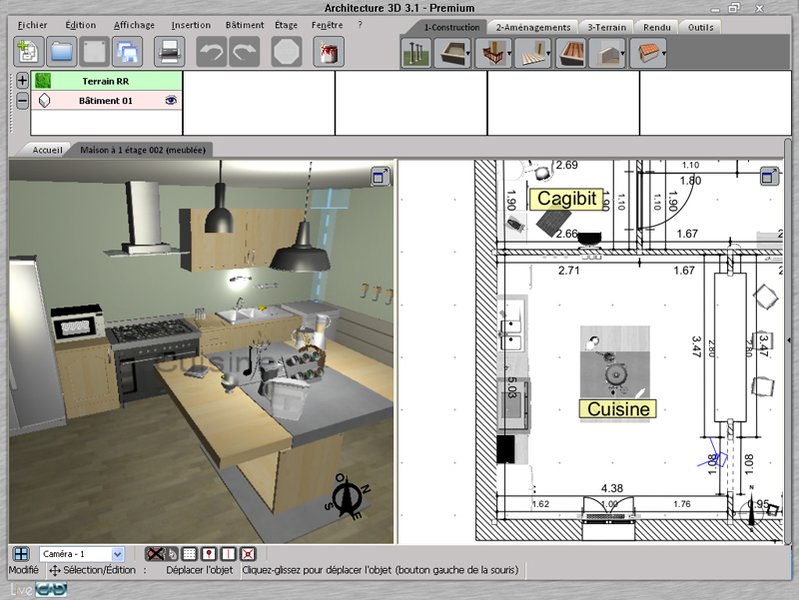 Un logiciel de architecte 3d gratuit  L'impression 3D