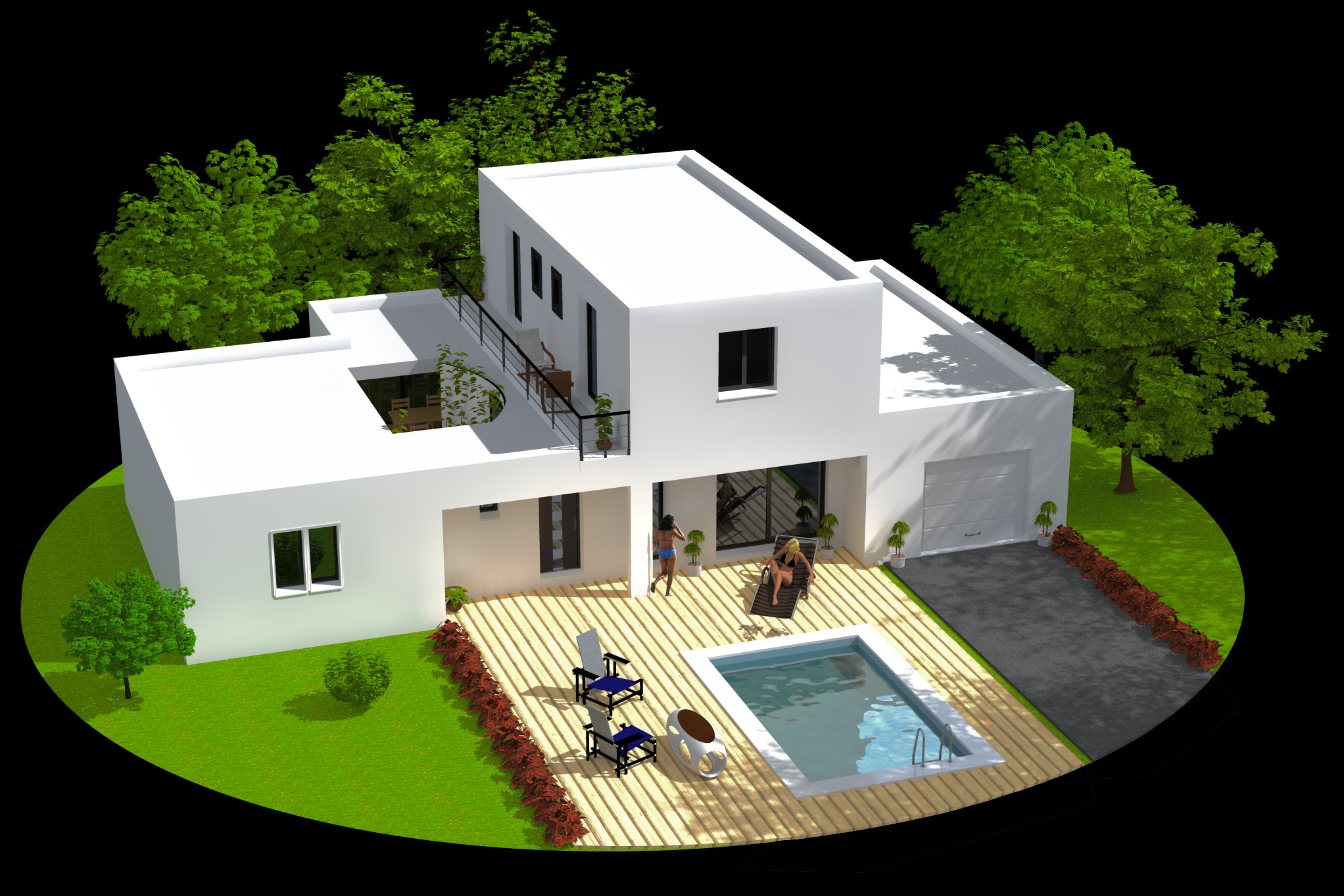 Un maison 3d gratuit  L'impression 3D