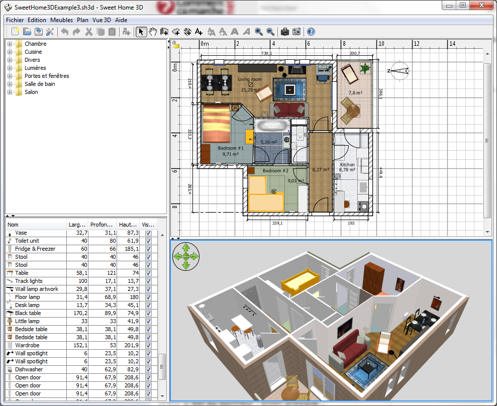 Un logiciel  creation plan  maison 3d  gratuit  L impression 3D 