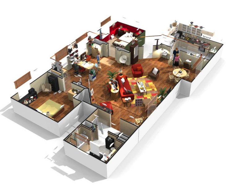 Logiciel plan maison 3d gratuit facile  L'impression 3D