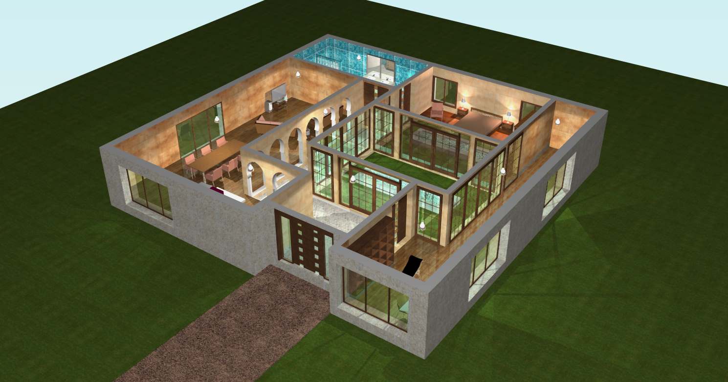 Un faire un plan  de maison en 3d L impression 3D