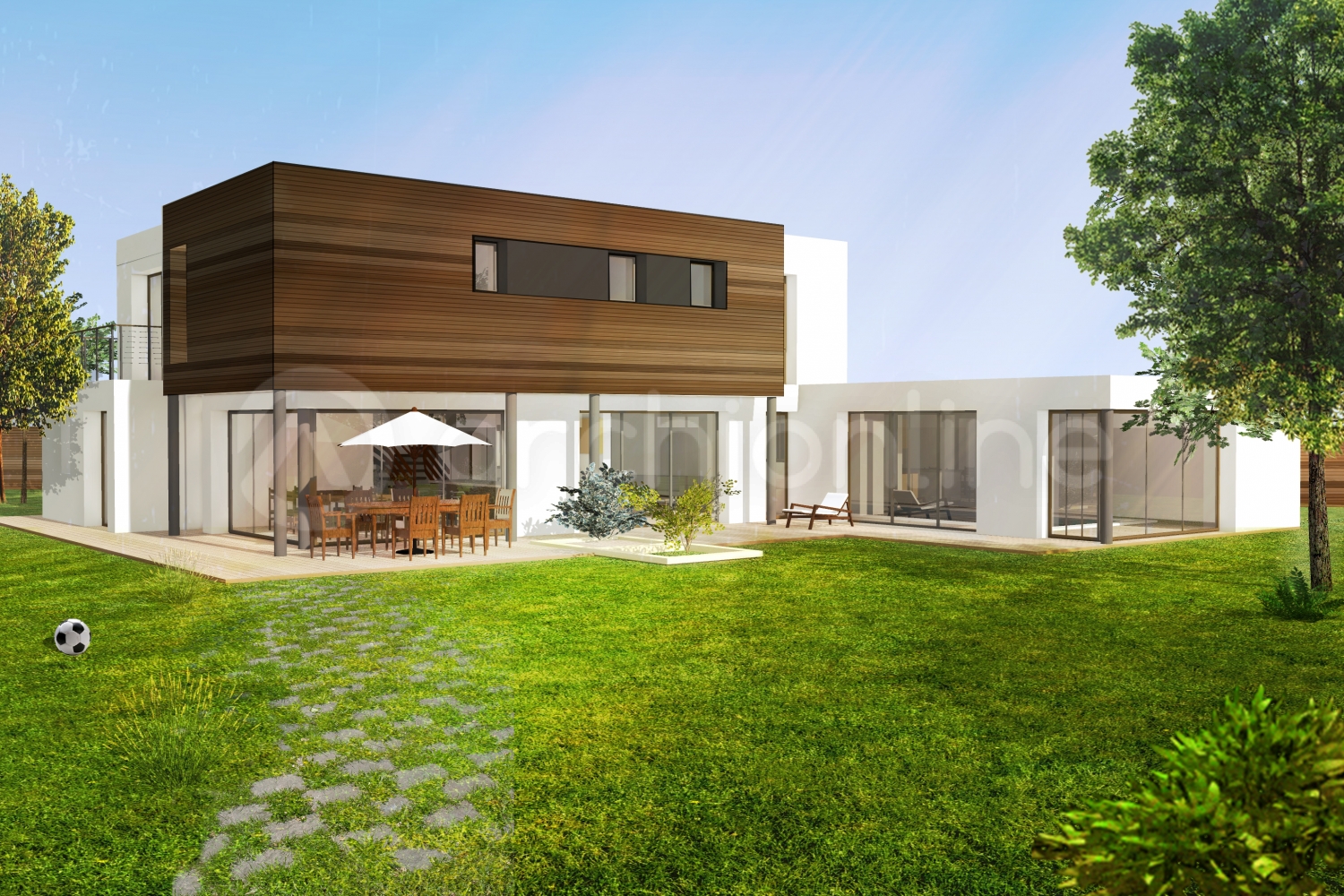  Maison  moderne  L impression 3D 