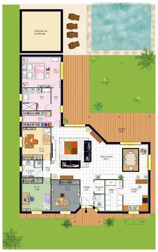 Plan maison l - L'impression 3D