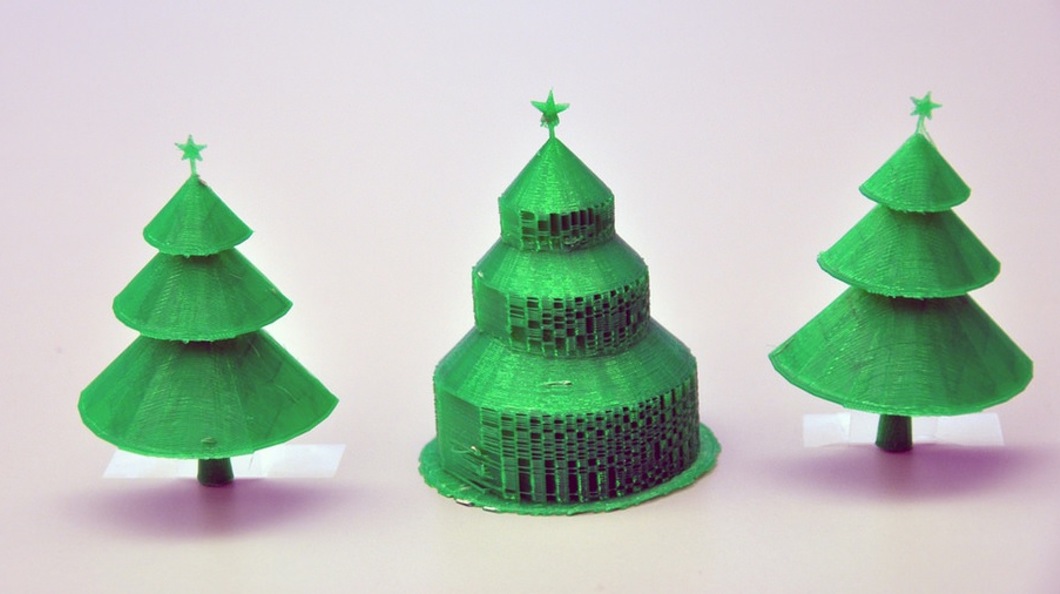 Sapin en 3d a imprimer - L'impression 3D