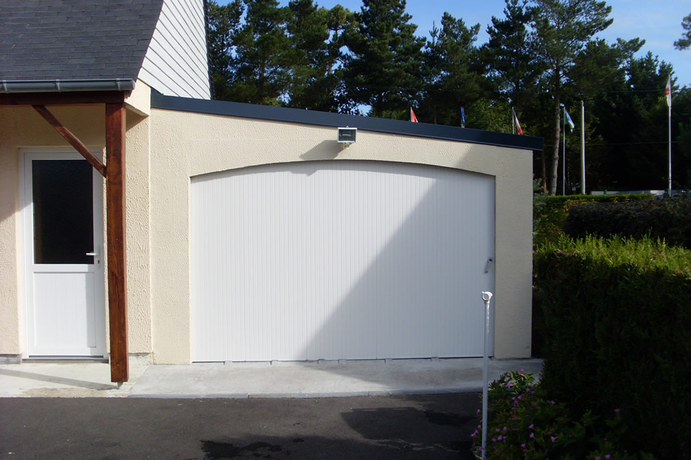 Garage En Bois Accolé Maison