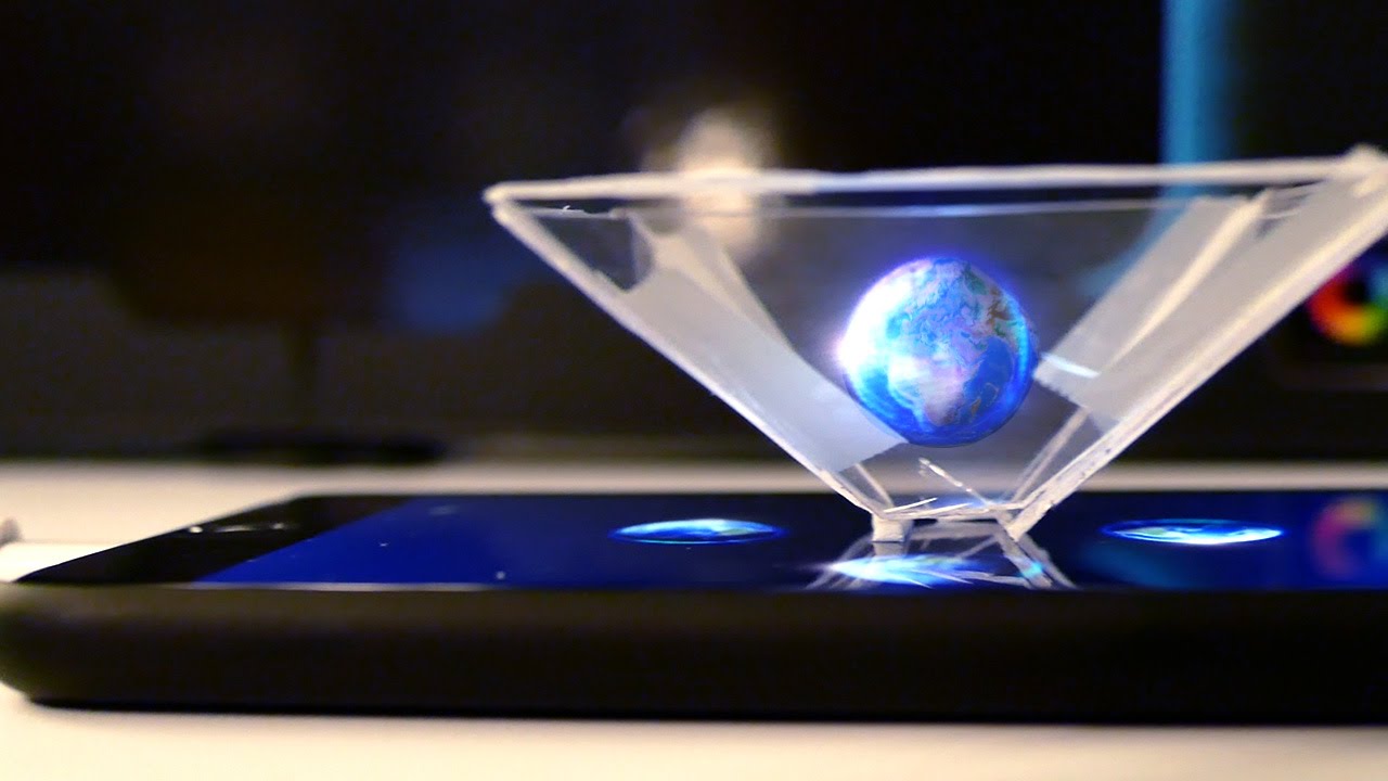 Support Holographique Pour Téléphone : Projetez Vos Propres Vidéos 3D Flottantes !